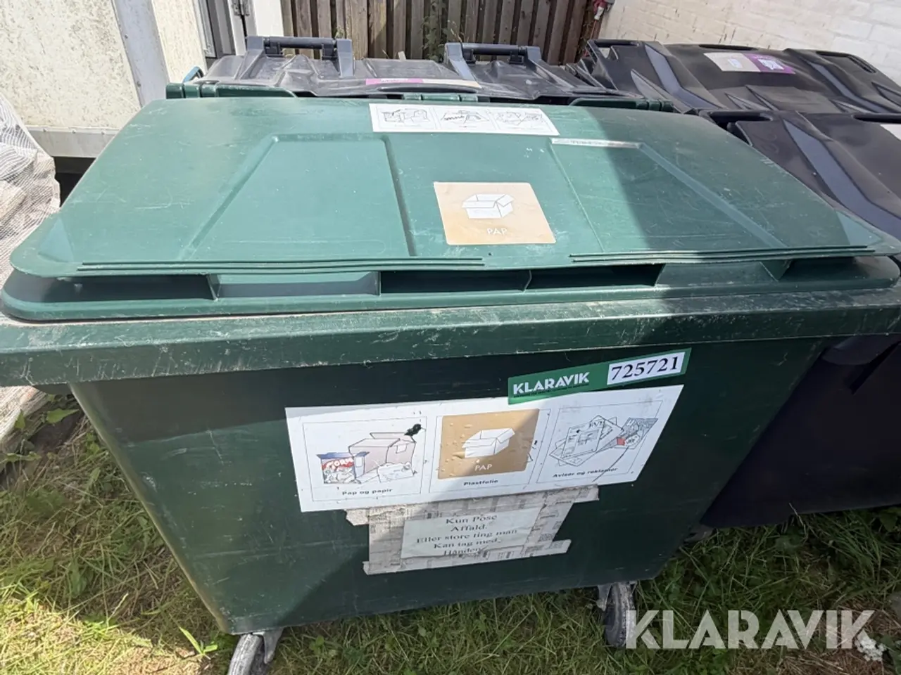 Billede 10 - Affaldscontainer på hjul 4 styk