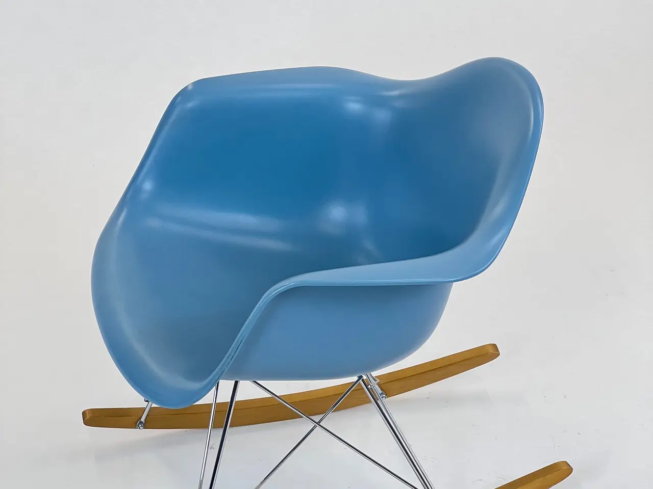 Billede 4 - Vitra Plastic Armchair RAR Loungestol – Blå
