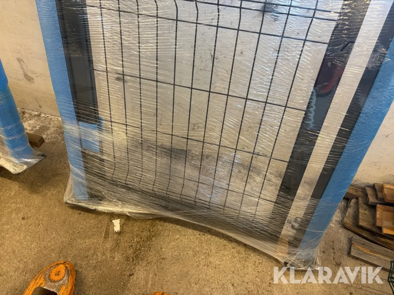 Billede 2 - Låge inklusiv beslag og håndtag - 170x100 cm - sort