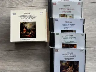 MOZART - 15 FAMOUS SYMPHONIES (5 CD’ER I ALT)