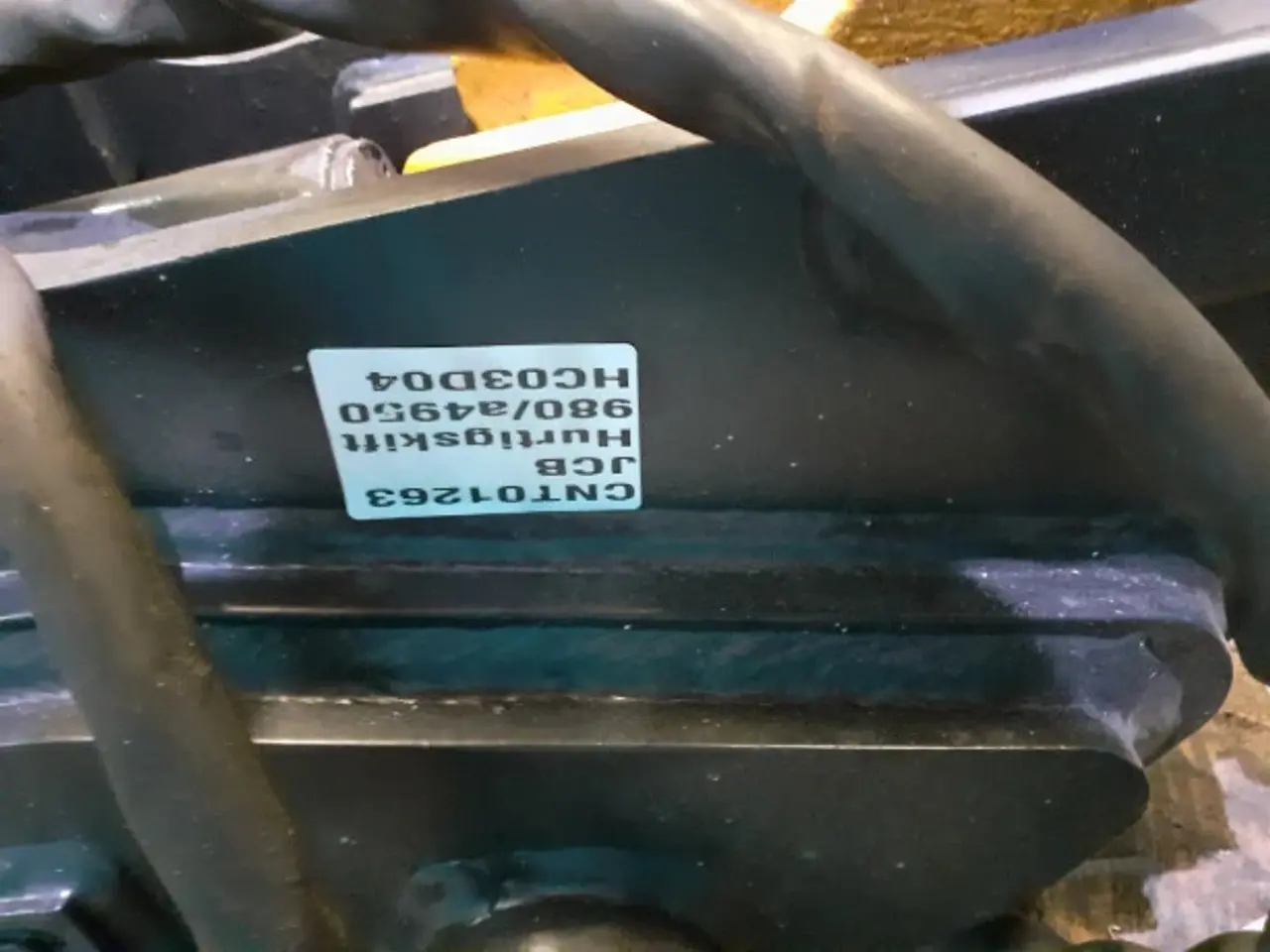 Billede 7 - JCB 4CX Hydraulisk hurtigskift 980/A4950