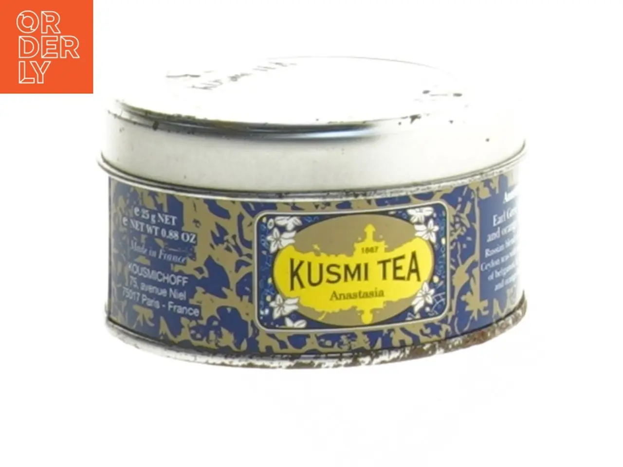 Billede 1 - Kusmi Tea dåse fra Kusmi Tea (str. Ø 6,5 cm)