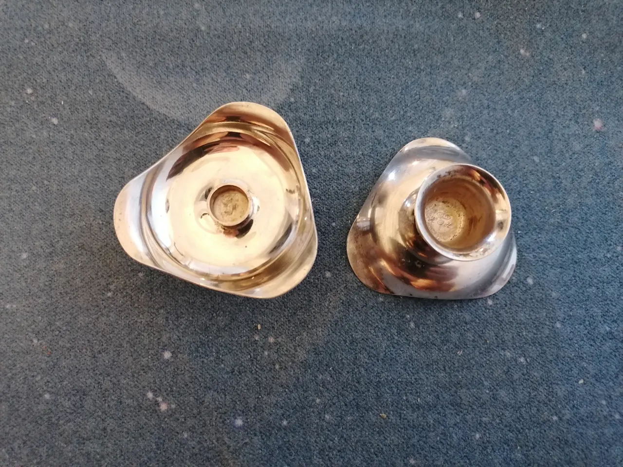 Billede 2 - To Smukke Sølvplets multistager