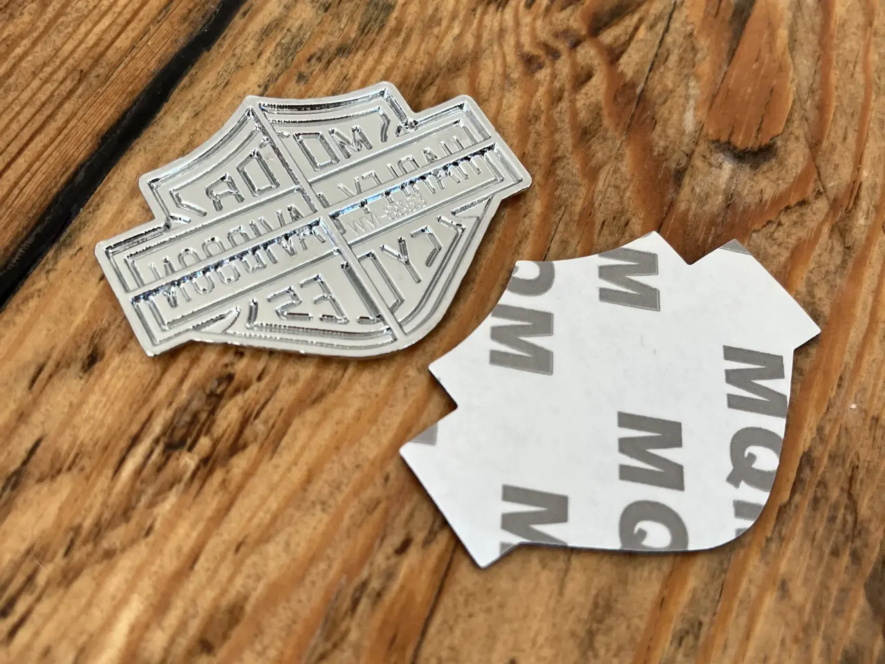 Billede 4 - Metal emblem med Harley-Davidson
