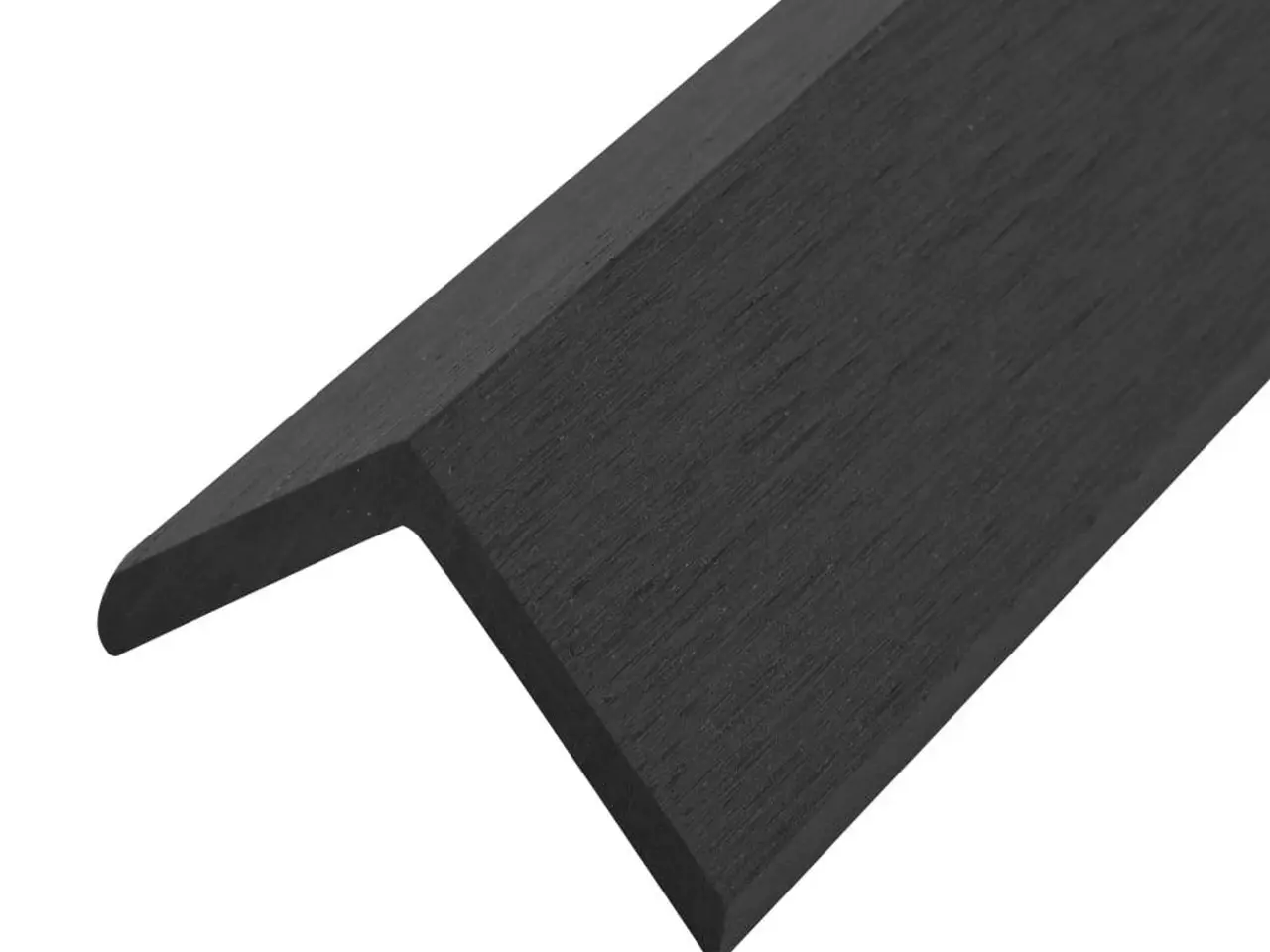 Billede 4 - Terrassevinkellister 5 stk. WPC 170 cm sort