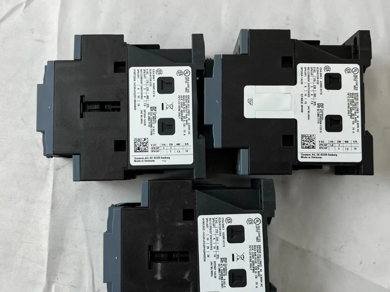 Billede 4 - Siemens 3RT2024-1AC20 kontaktor 24V Coil 3P SIRIUS