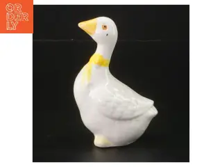 Keramisk gåsefigur (str. 10 cm)