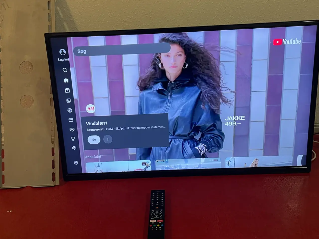 Billede 8 - Smart TV   Prosonic 40 tommer,  med  fjernbetjenin