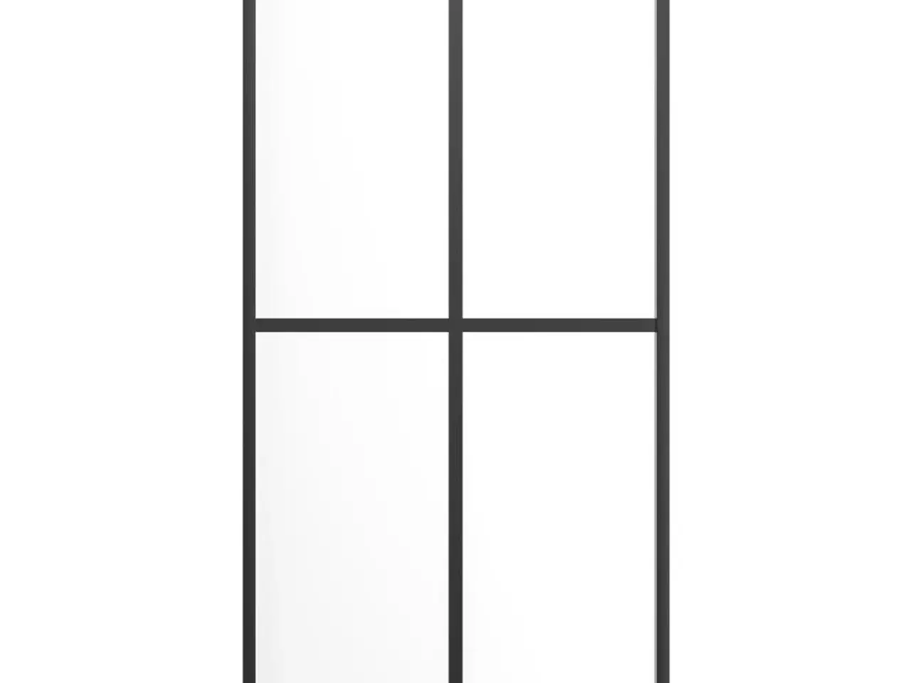 Billede 4 - Bruseafskærmning 80x195 cm hærdet glas klart
