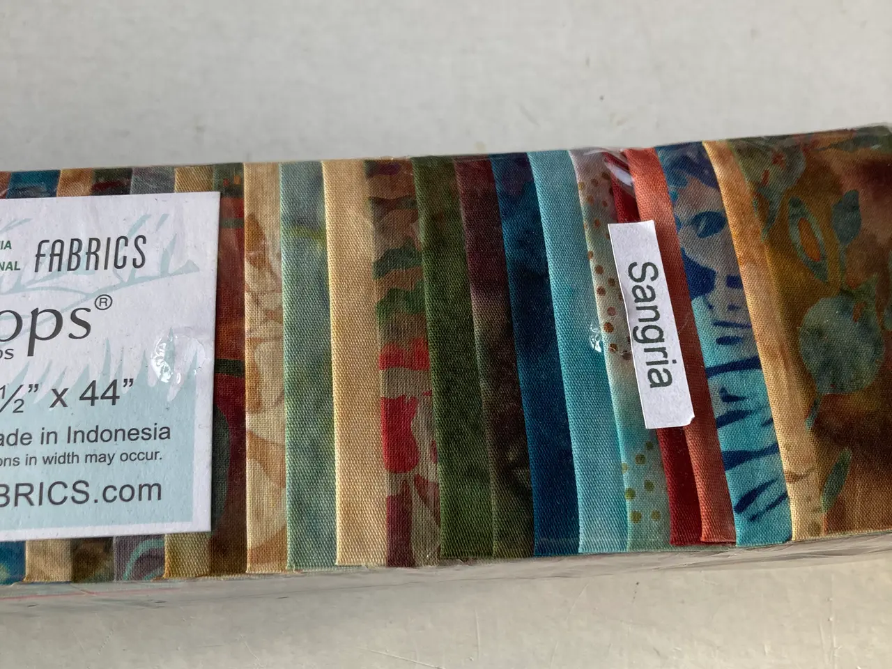 Billede 3 - Bali Pops, helt ny pakke med patchwork stof