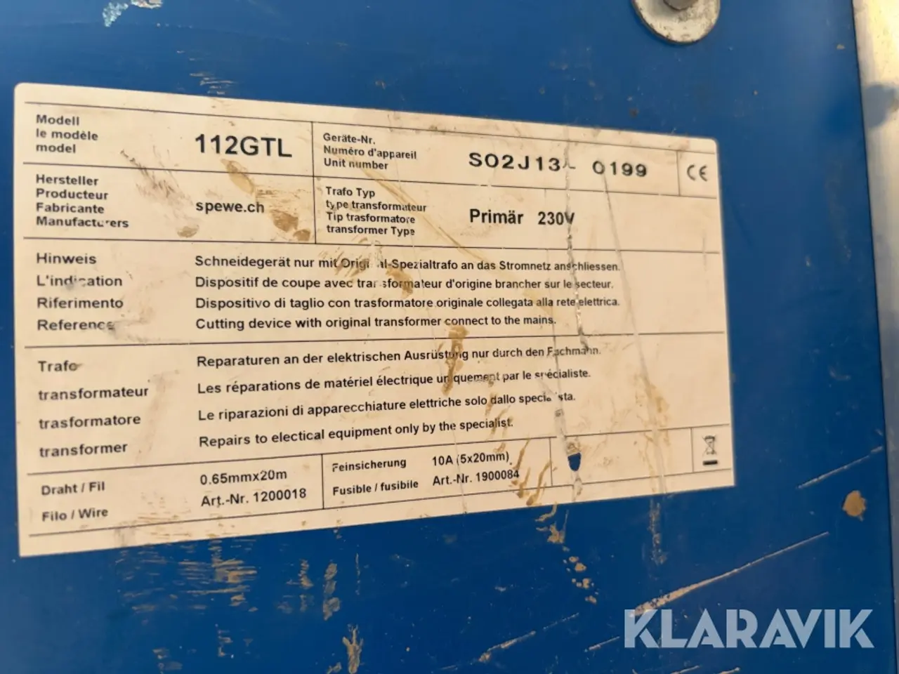 Billede 11 - Flamingoskærer SPEWE 112GTL / 610SL 2 styk.