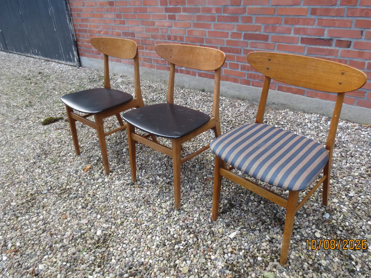 Billede 1 - 3 stk Farstrup Teak stole