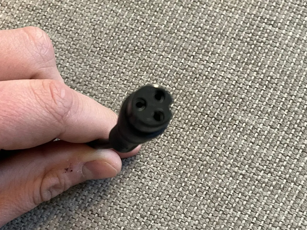 Billede 3 - Adapter til el scooter/hover oplader 5,5mm til 12,4mm 3 pin