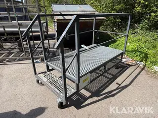 Ståltrappe/ vogn