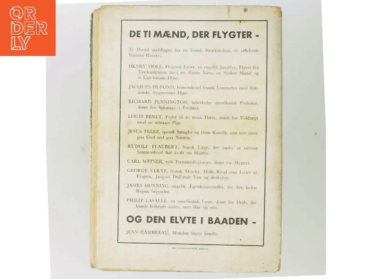 Billede 3 - Den elvte i baaden af Richard Sale (Bog)