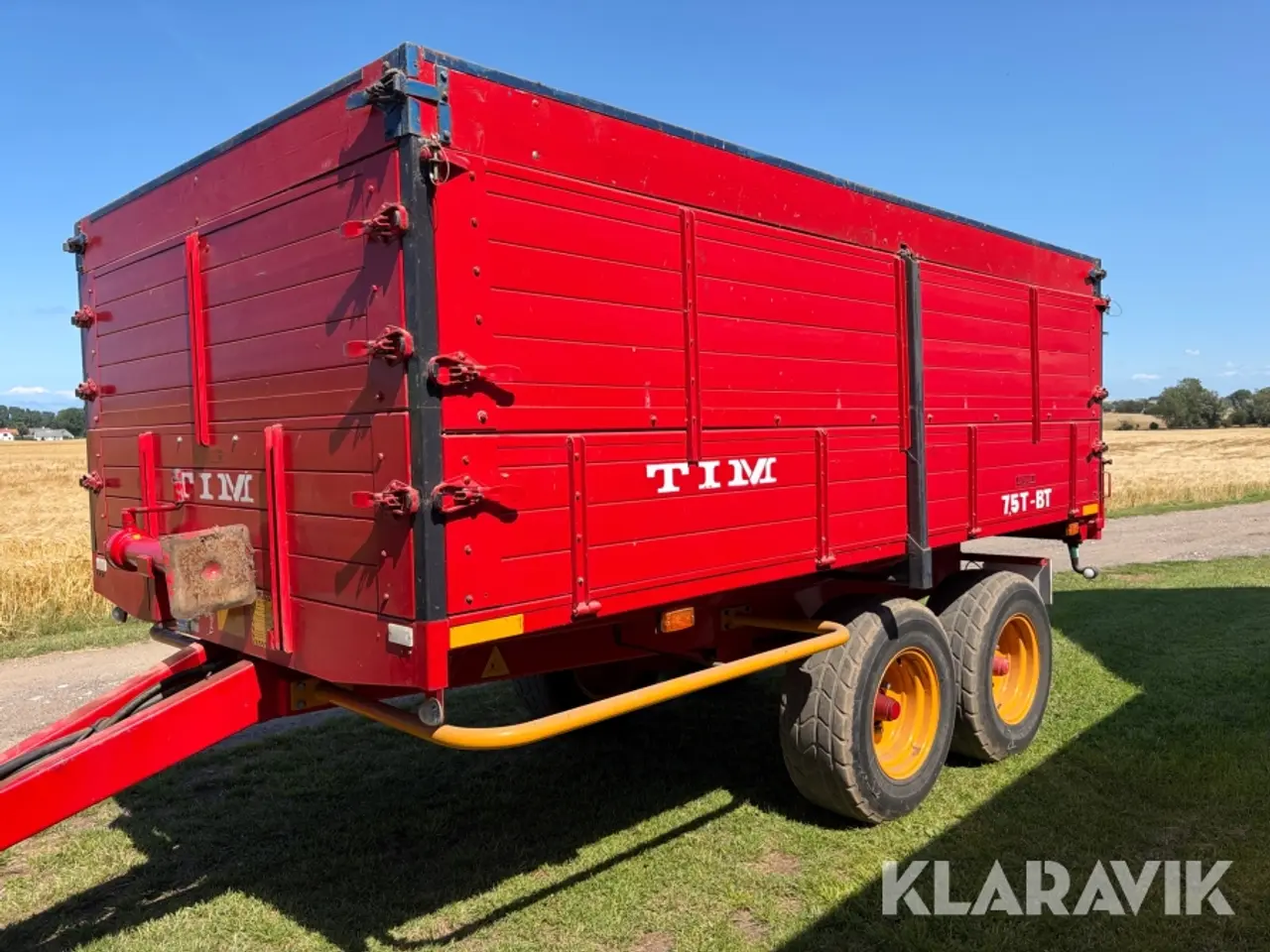 Billede 8 - Tipvogn TIM 7,5T-BT Hydraulisk tip
