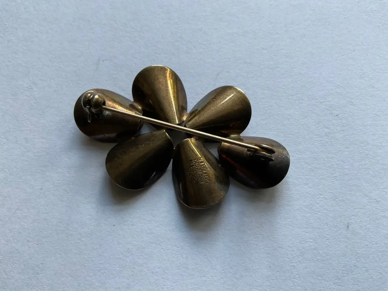 Billede 2 - Sølvbroche N.E. From
