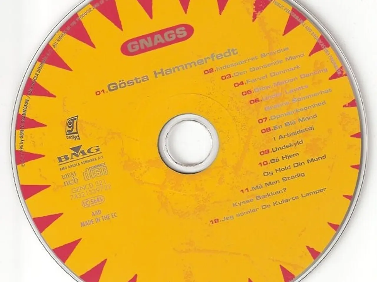 Billede 3 - Gnags – Gösta Hammerfedt – CD