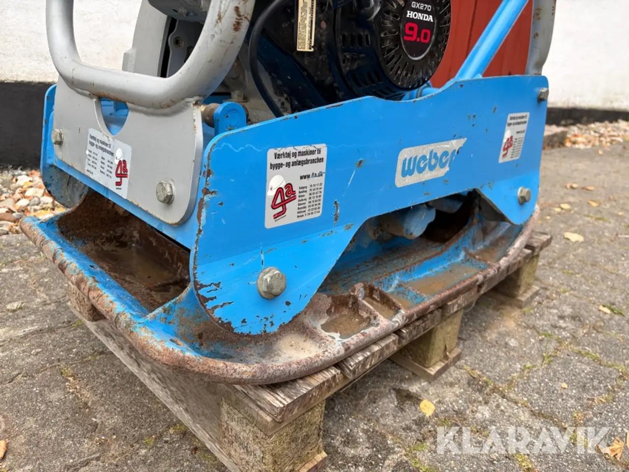 Billede 11 - Pladevibrator Weber CR 4/HD