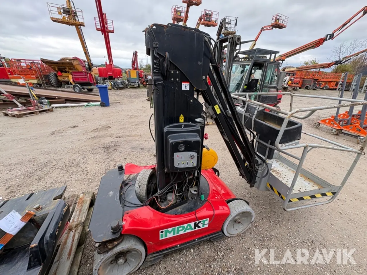 Billede 7 - Søjlebomlift Manitou 100 vjr