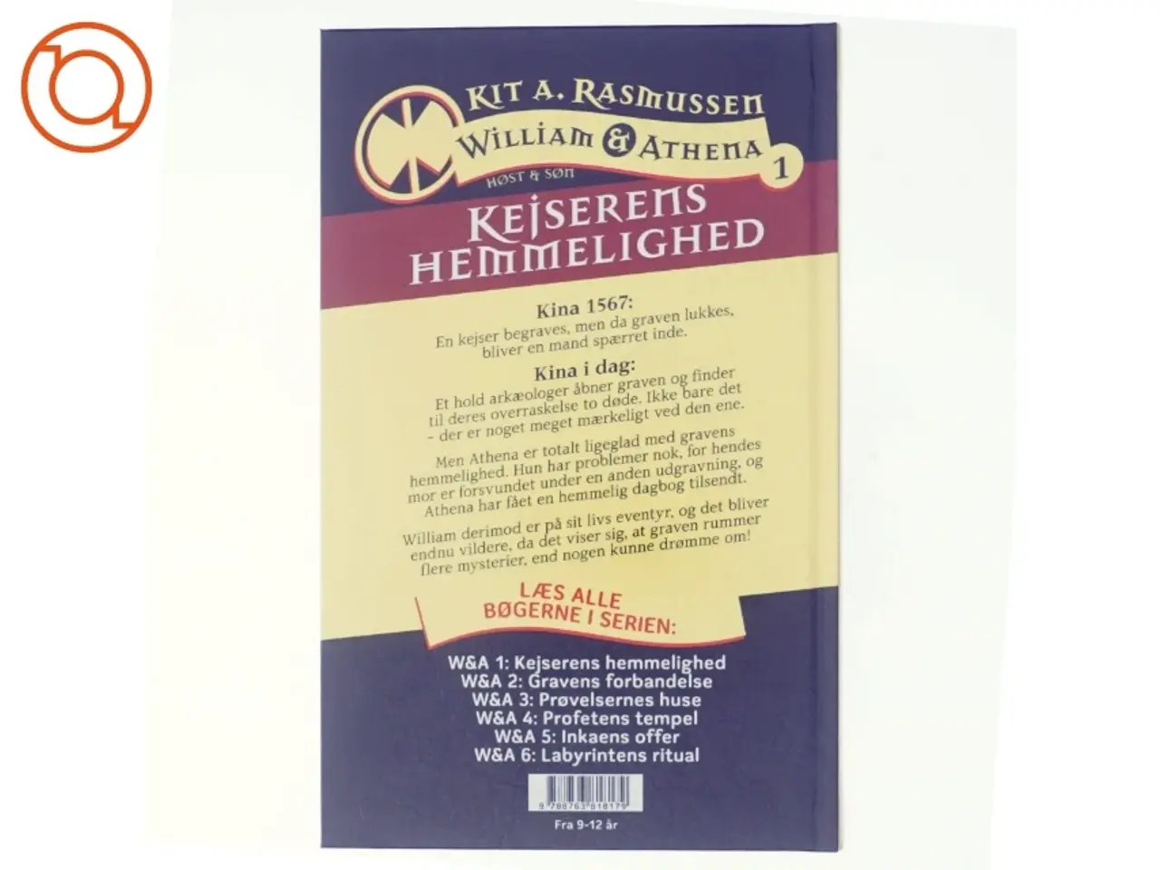 Billede 3 - Kejserens hemmelighed af Kit A. Rasmussen (Bog)