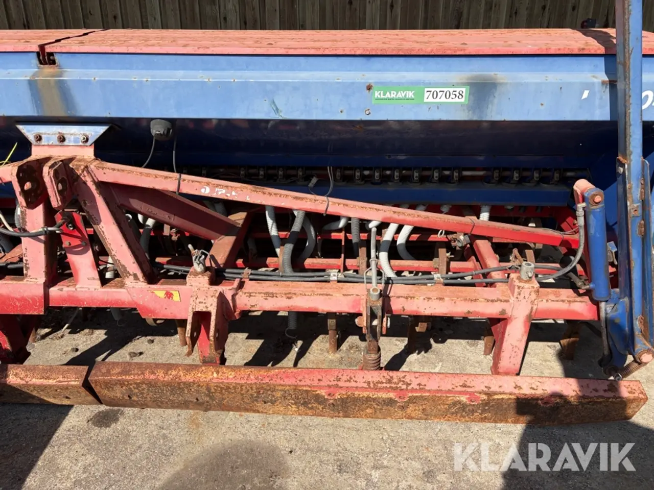 Billede 9 - Såmaskine Nordsten Double Record 3040 med planke
