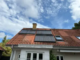 Solfanger 90 rør ca. 15 år gammel