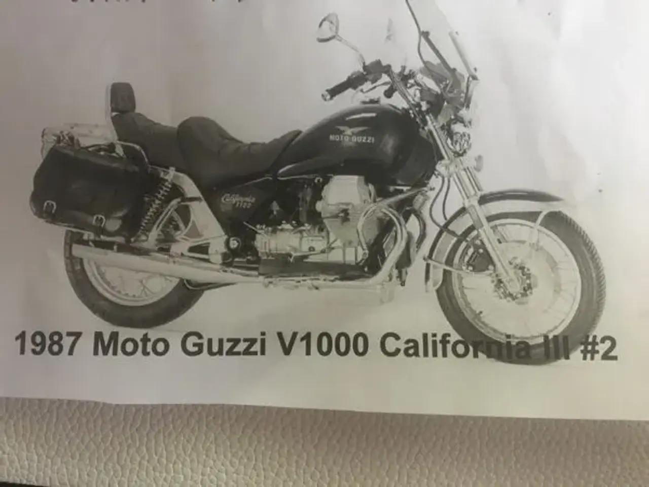 Billede 1 - MOTO GUZZI CALIFORNIA Ombygning dele .