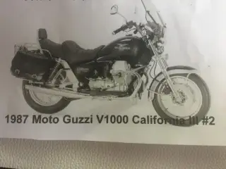 MOTO GUZZI CALIFORNIA Ombygning dele .