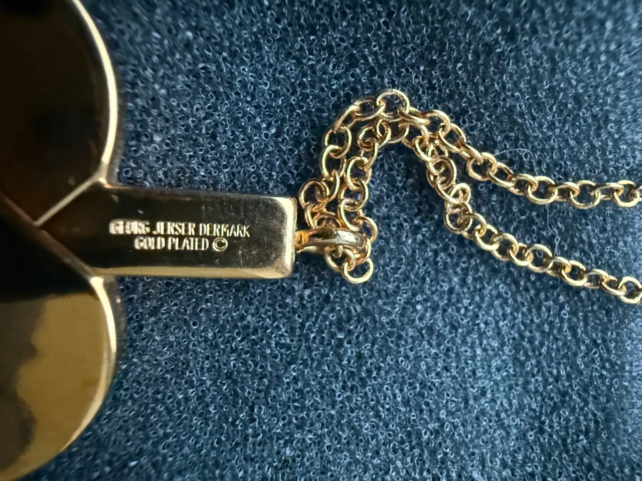 Billede 4 - Georg Jensen Ornament Forgyldt Flettet Hjerte 1997