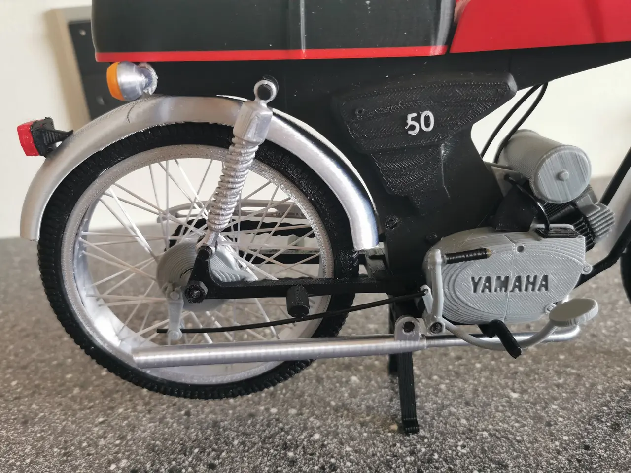 Billede 15 - 3d printet yamaha fs1 