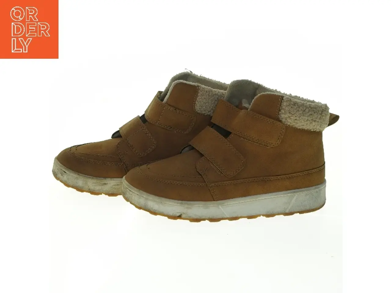 Billede 3 - Brugte børnestøvler med velcrolukning fra H&M (str. 33 cm)