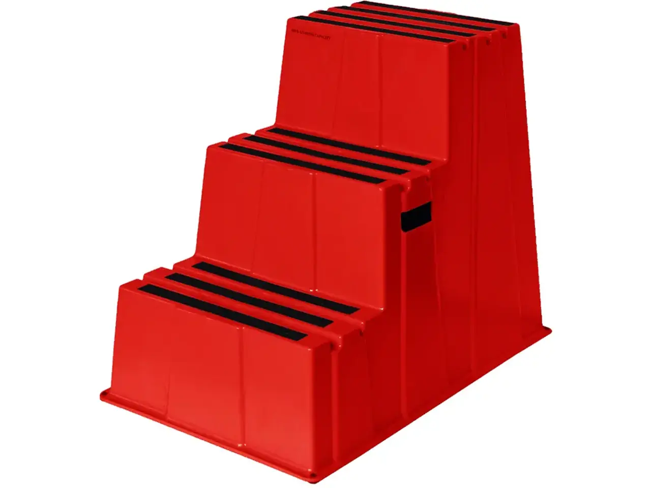Billede 1 - Skammel 3-trin Rød Ny model
