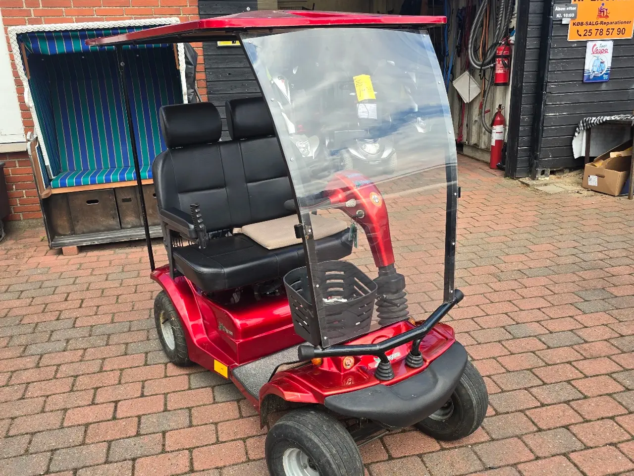 Billede 3 - Stor 2 personers elscooter