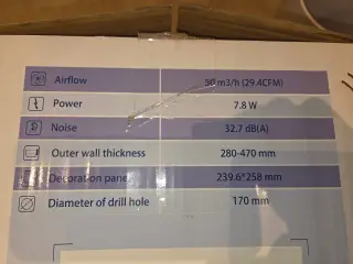 Ventilator med varmegenvinding
