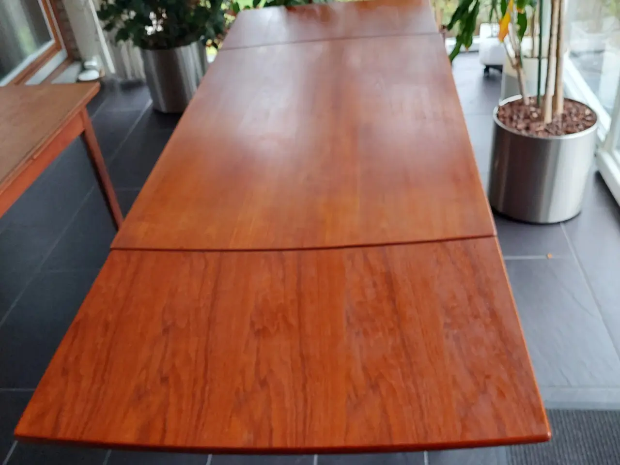 Billede 2 - teak spisebord med hollandsk udtræk
