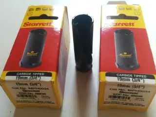 Starrett Hulsav, Stål, dia.: 19mm