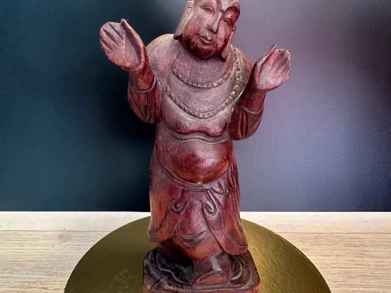 Billede 2 - Vintage/ antikke håndskårede orientalske figurer