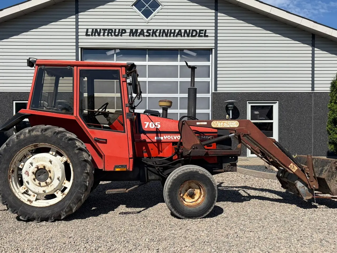 Billede 11 - Valmet 705 Med Turbo og frontlæsser