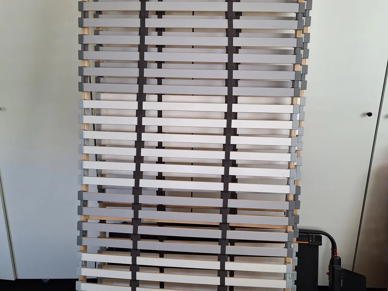 Billede 1 - 2 stk. Lamelbunde på ramme 90 x 200 cm