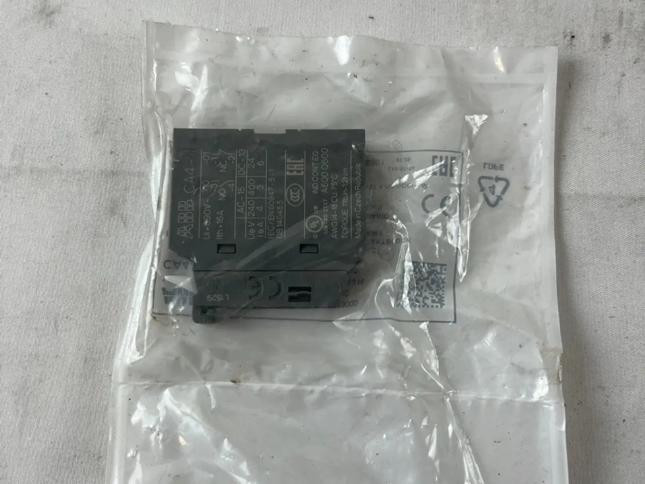 Billede 2 - ABB CA4-10 Auxiliary Contact Block 1SBN010110R1010