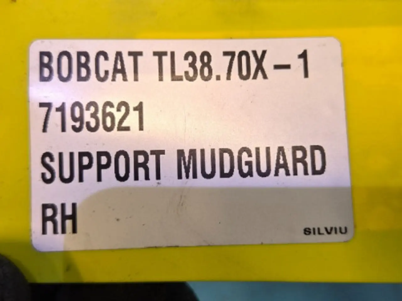 Billede 10 - Bobcat TL38.70X Hjulskærm R. 7193621