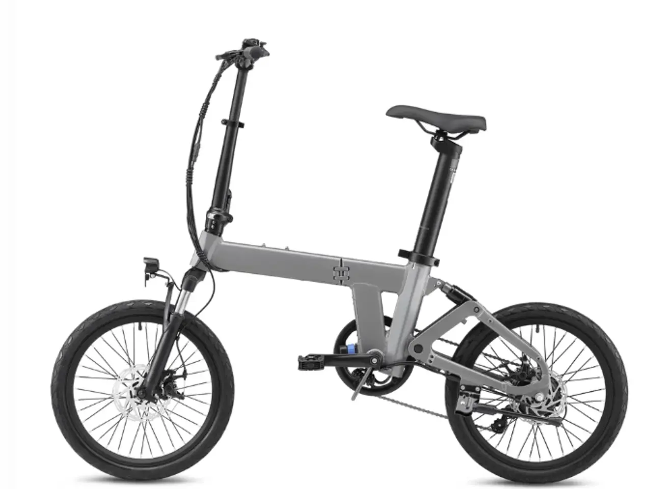 Billede 2 - El-foldecykel 36V 10.4Ah - Grå