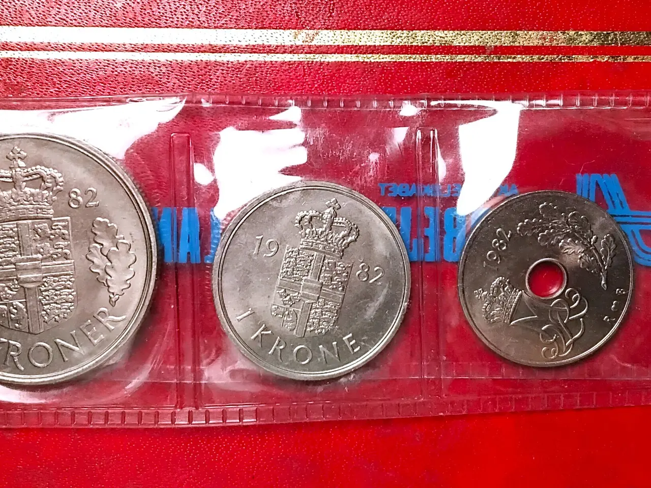 Billede 6 - DANMARK MØNTSÆT 1982, 1984, 1985