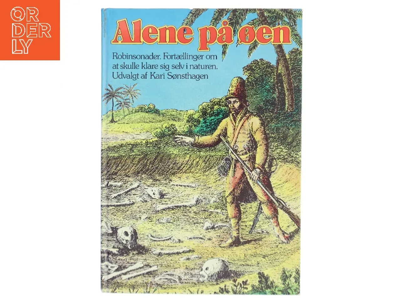 Billede 1 - Alene på øen af Kari Sønsthagen (Bog)