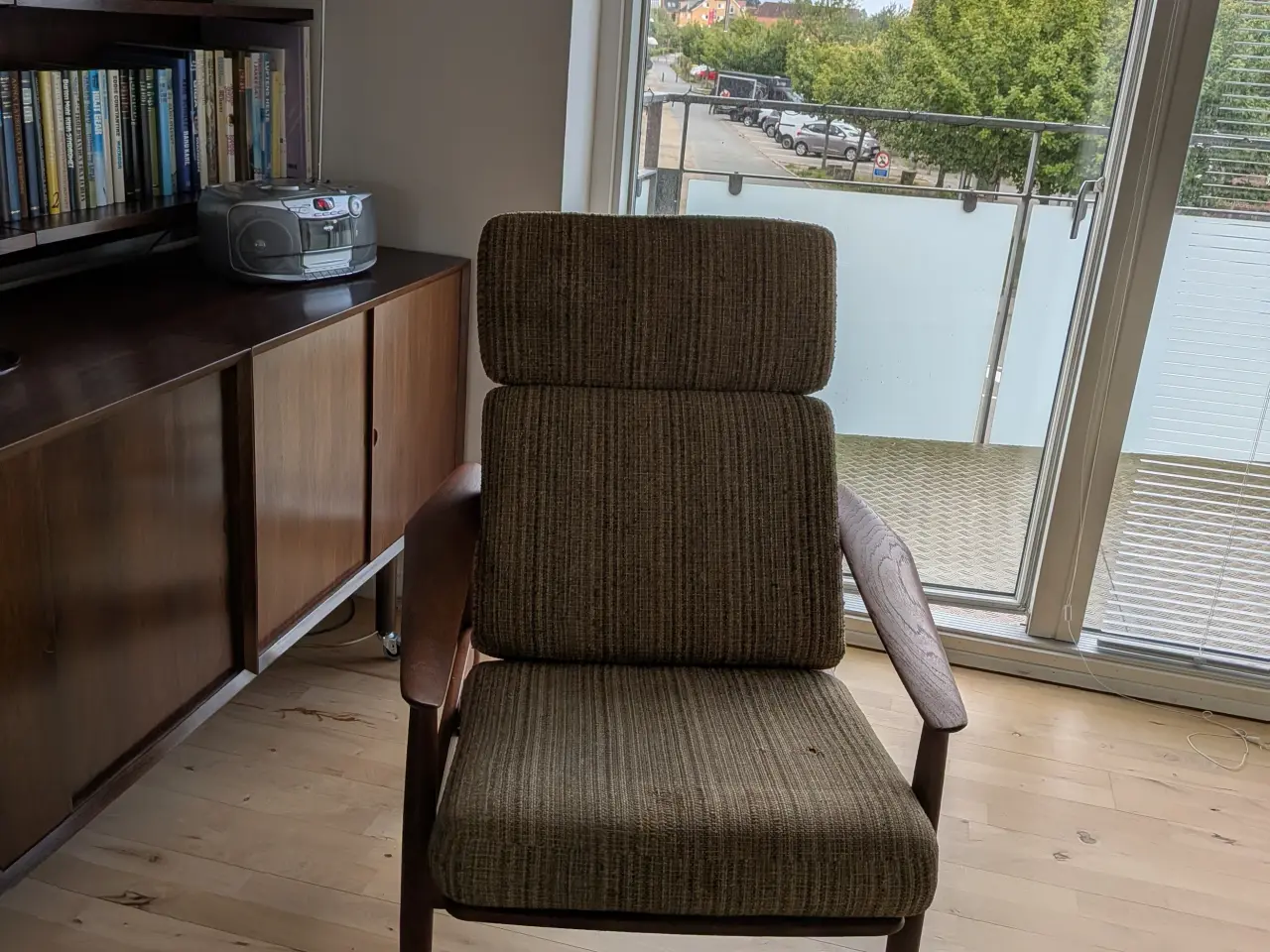 Billede 2 - SJÆLDEN ARK ARNE VODDER TEAK FD164 HIGH STOL