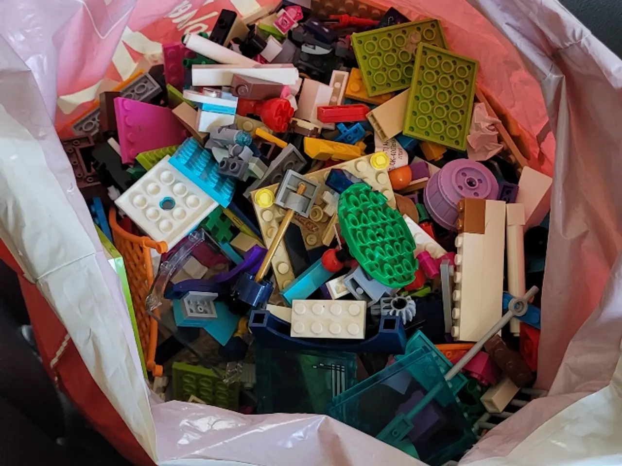 Billede 7 - Ca 7.5 kg lego blandet