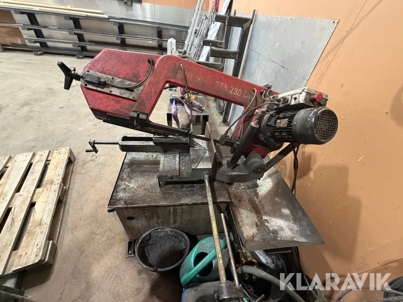 Billede 3 - Båndsav Bomar Ergonomic 275.230 DG til metalbearbejdning.