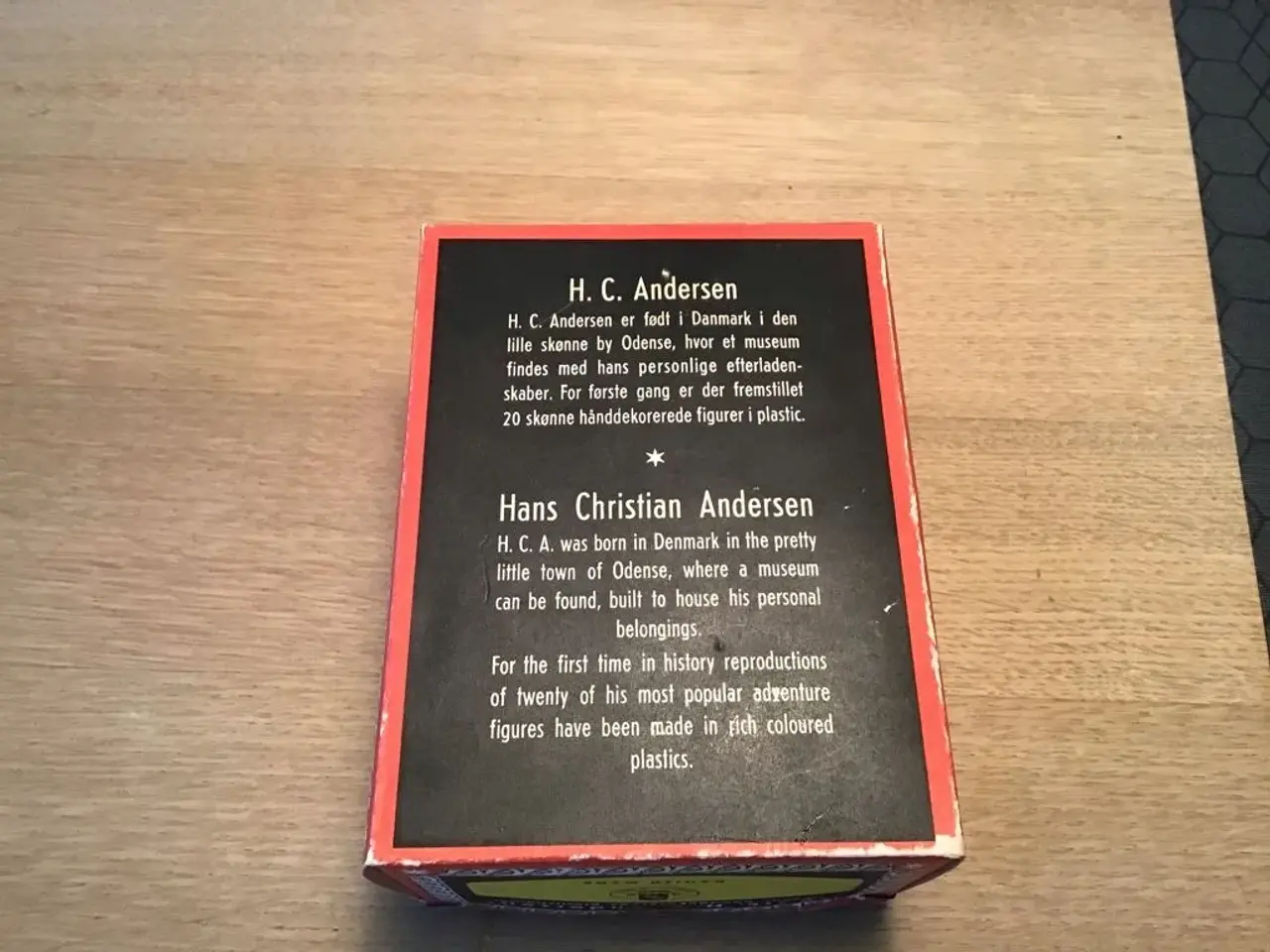 Billede 3 - H c Andersen figur i æske gammel