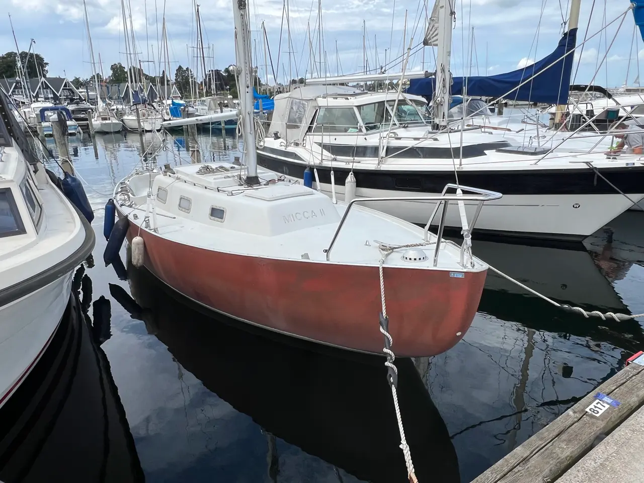 Billede 3 - Spækhugger sejlbåd rød D137